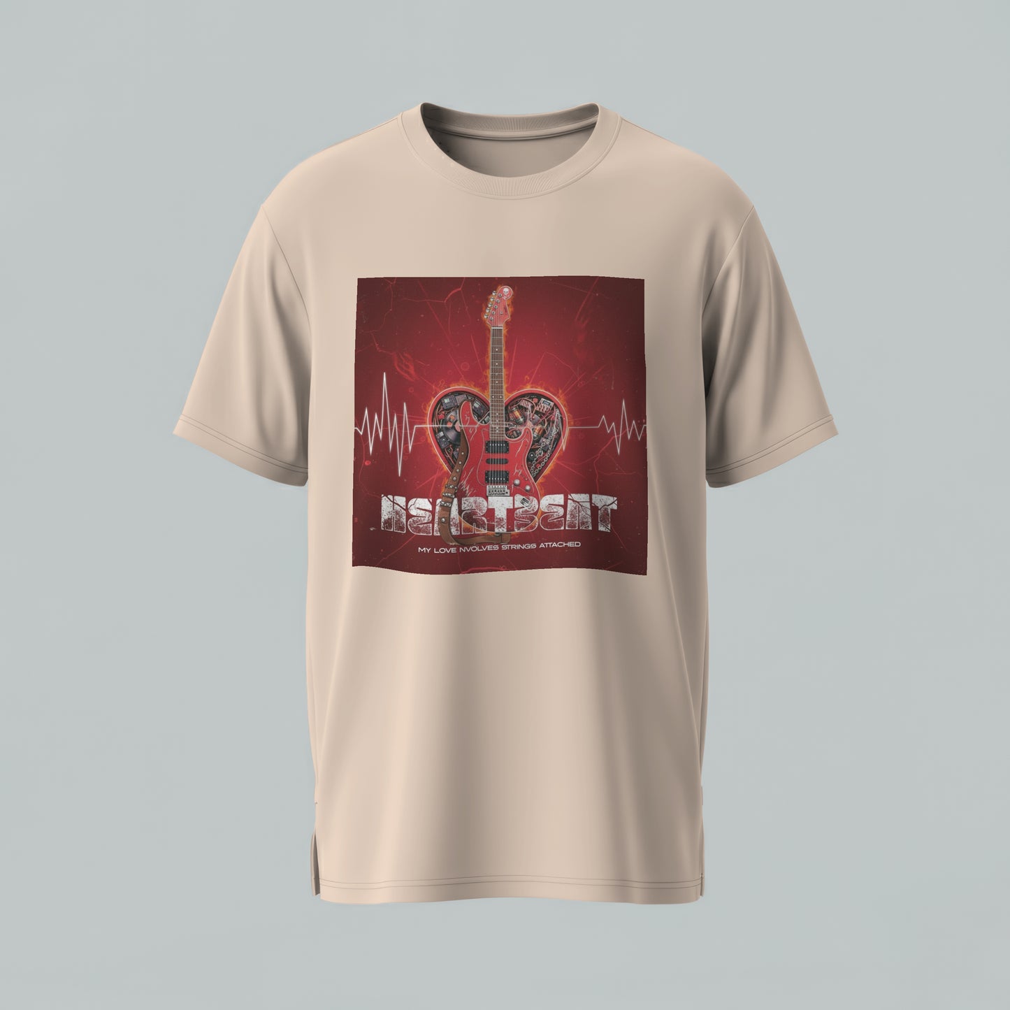 Strings Attached - Guitar Lover's Rock & Roll Tee