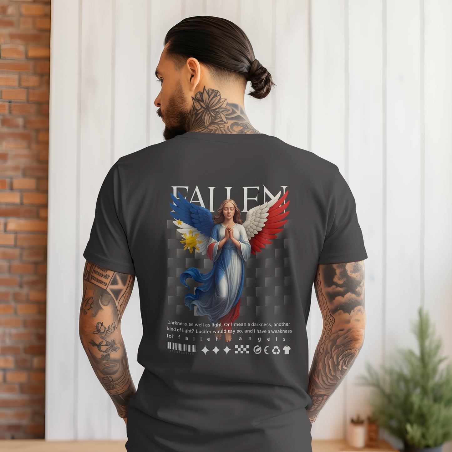 Celestial Fallen Angel Filipino Heritage Tee
