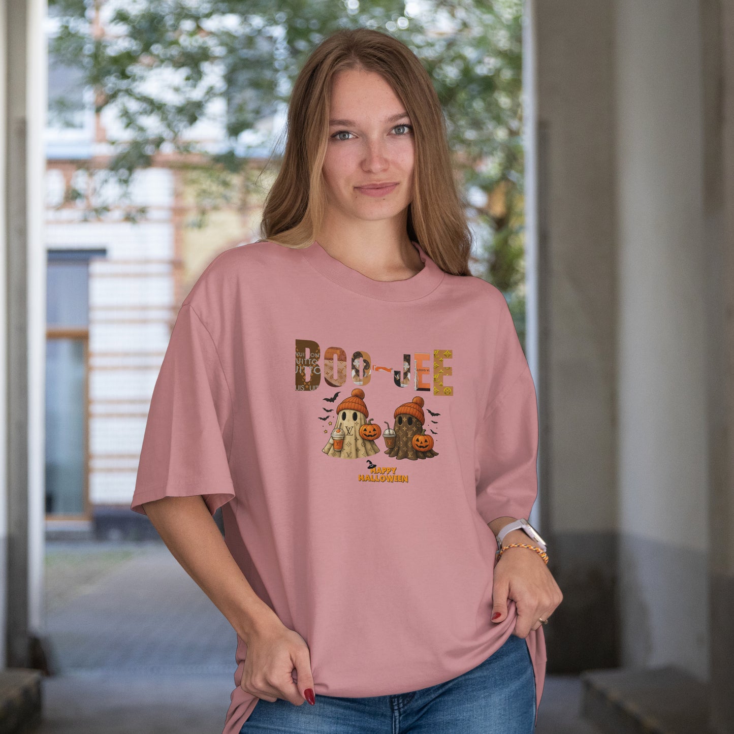 Boo-jee x Louis Vuitton Halloween Luxury Tee