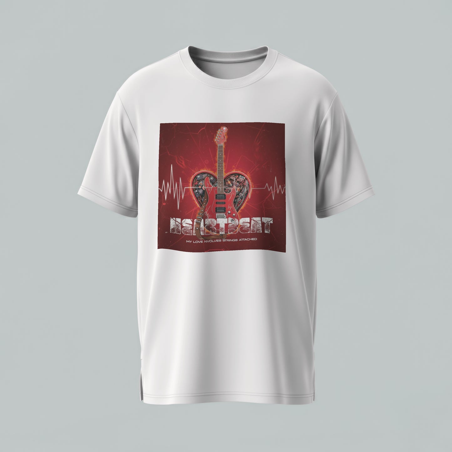 Strings Attached - Guitar Lover's Rock & Roll Tee