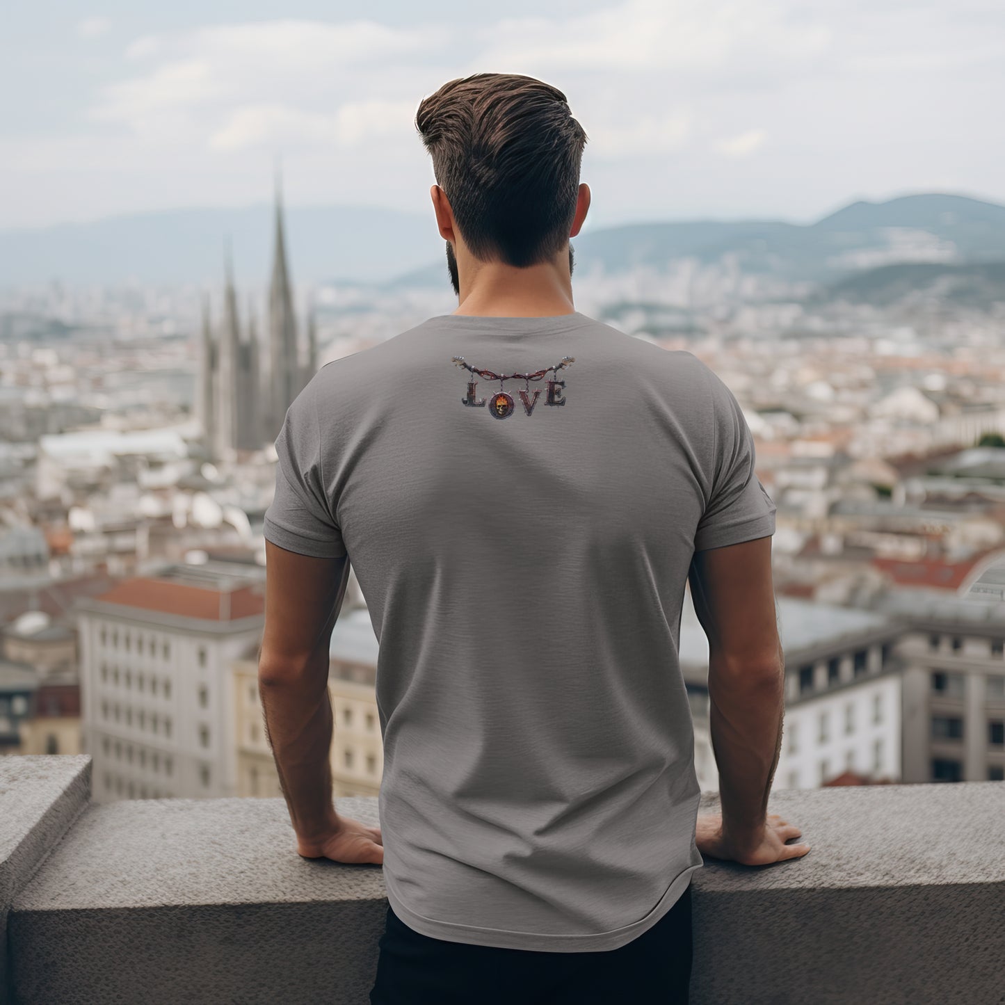 Strings Attached - Guitar Lover's Rock & Roll Tee