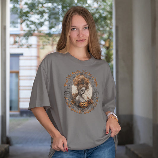 Halloween Queen - Festive Graphic T-Shirt
