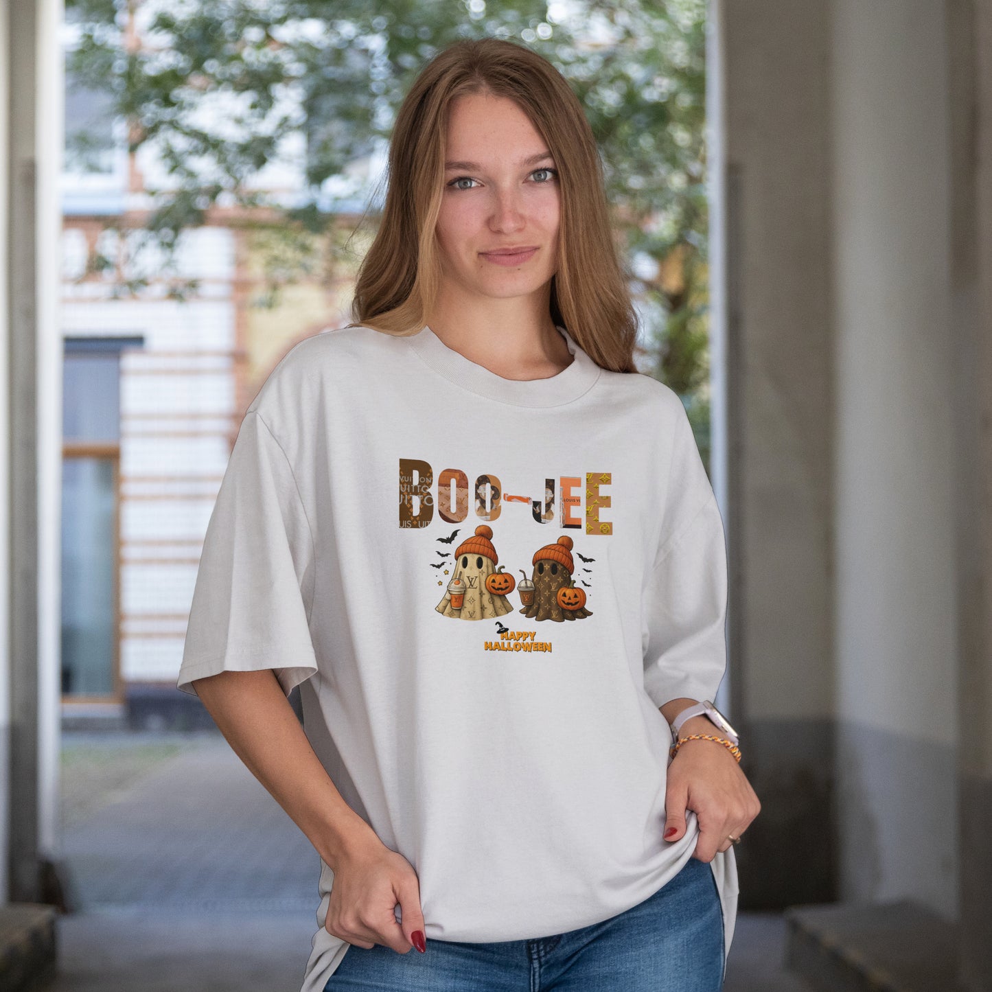 Boo-jee x Louis Vuitton Halloween Luxury Tee