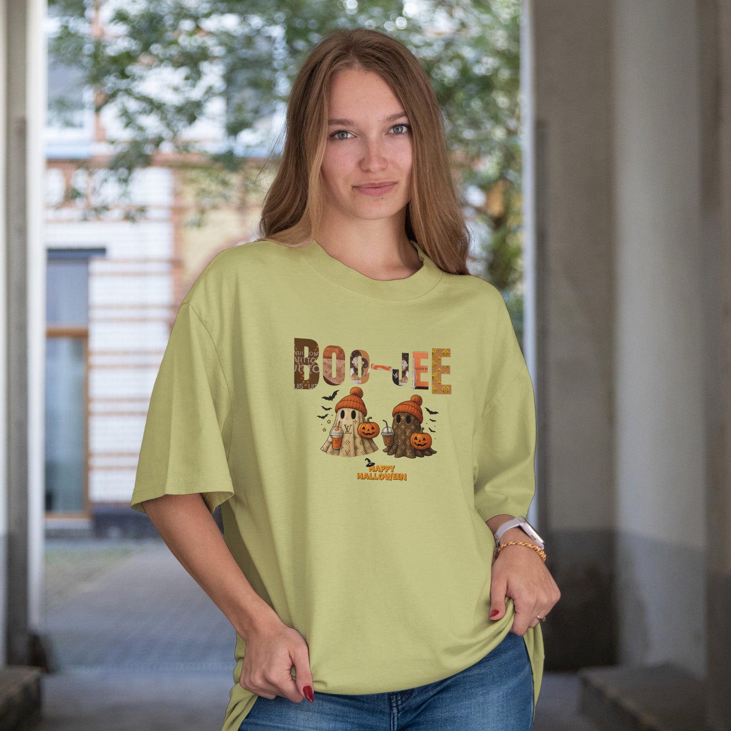 Boo-jee x Louis Vuitton Halloween Luxury Tee