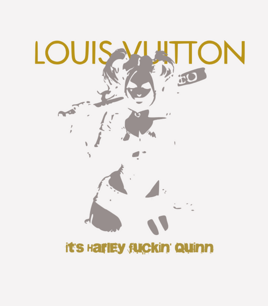 inspired LV Harley Quinn Tee