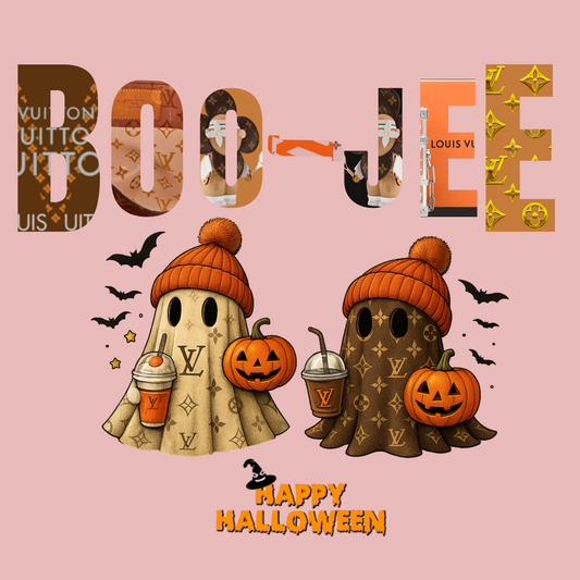 Boo-jee x Louis Vuitton Halloween Luxury Tee